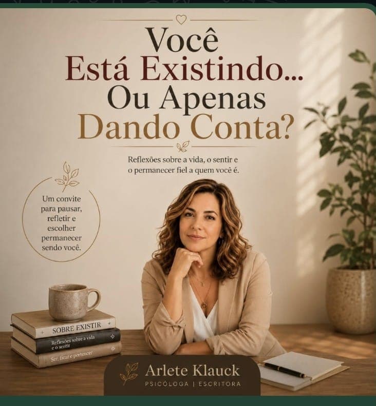 Capa — Você Está Existindo... Ou Apenas Dando Conta?
